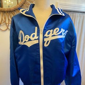 Vintage Los Angeles Dodgers Satin Bomber Jacket